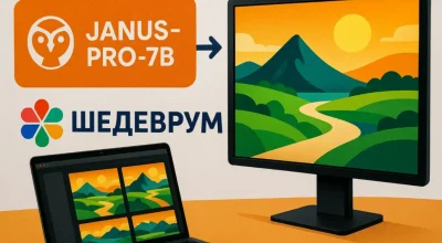Интеграция Janus-Pro-7B в Шедеврум: новые возможности генерации изображений