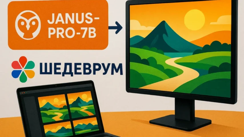 Интеграция Janus-Pro-7B в Шедеврум: новые возможности генерации изображений